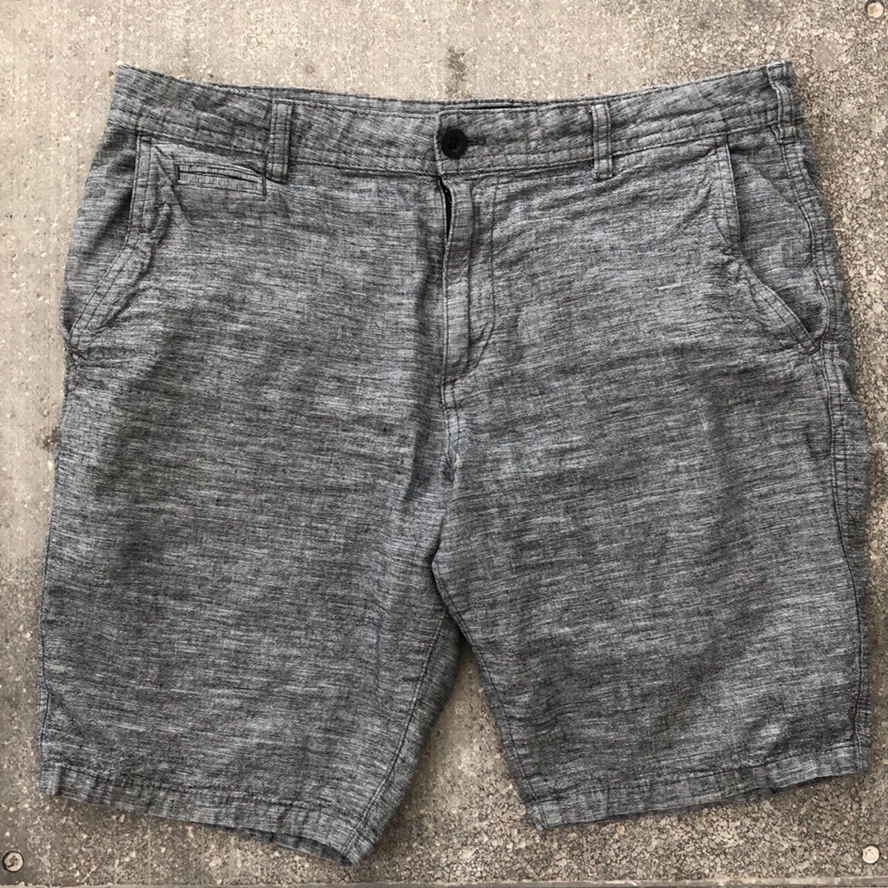 Men’s Express Linen/Cotton Blend Shorts
